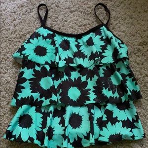 Floral Tankini Top
